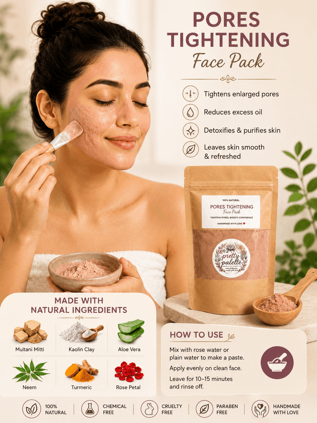 Pores Tightening Face Pack