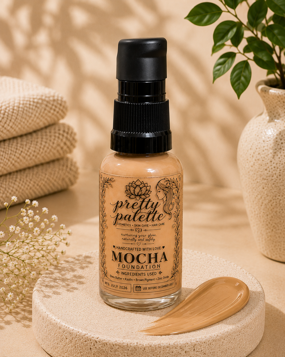 Oragnic Foundation Shade Mocha