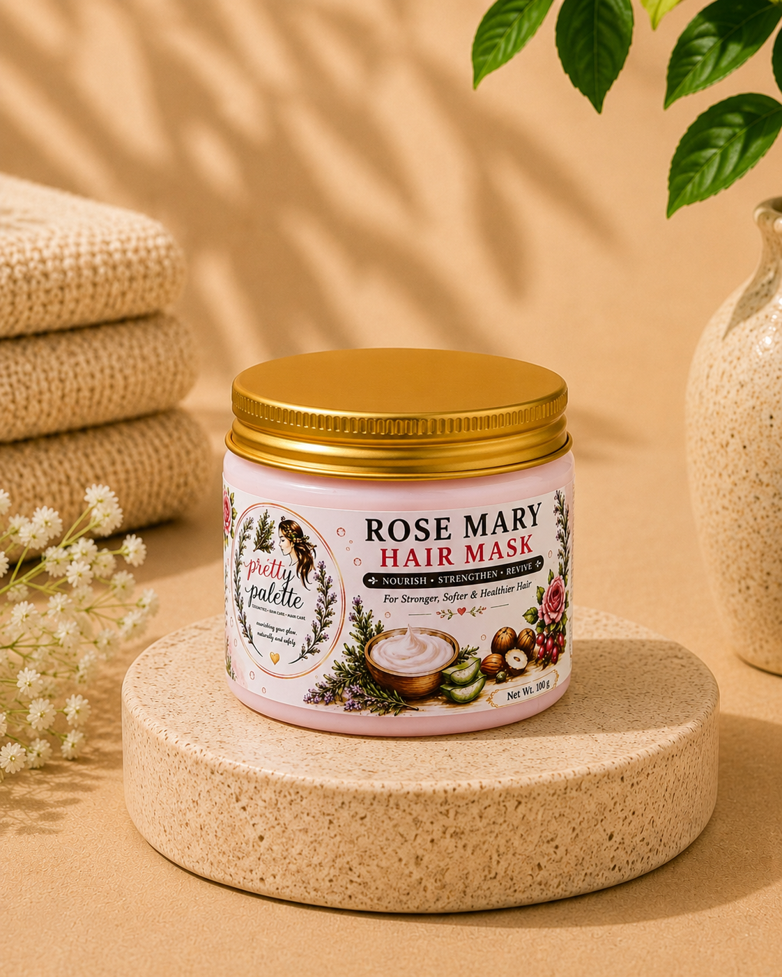Rose Mary Hair Mask