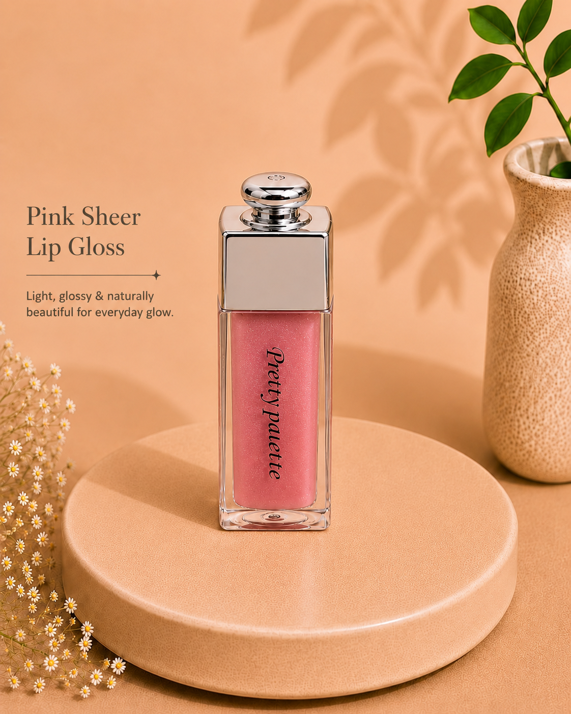 Sheer Pink Lip Gloss