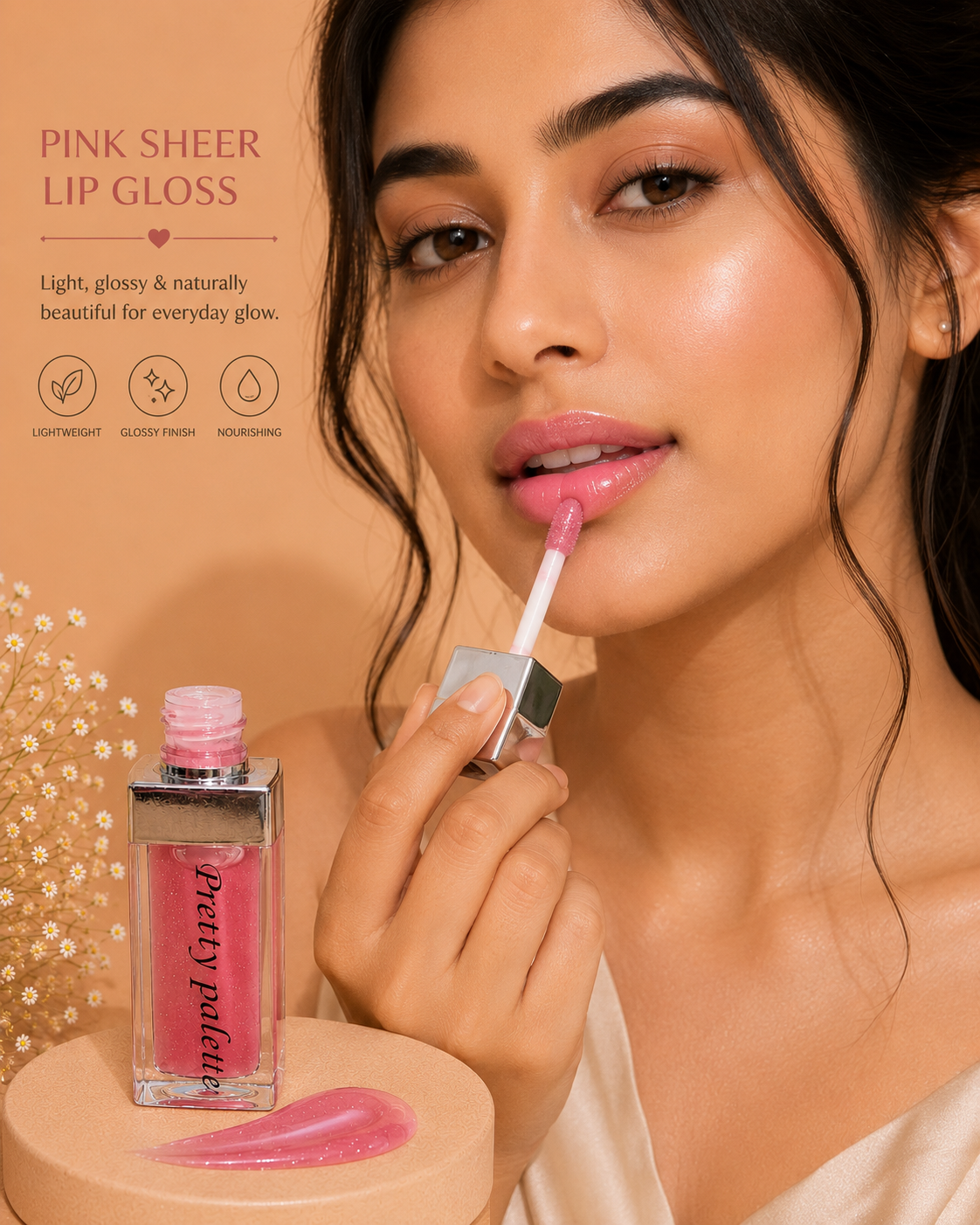 Sheer Pink Lip Gloss