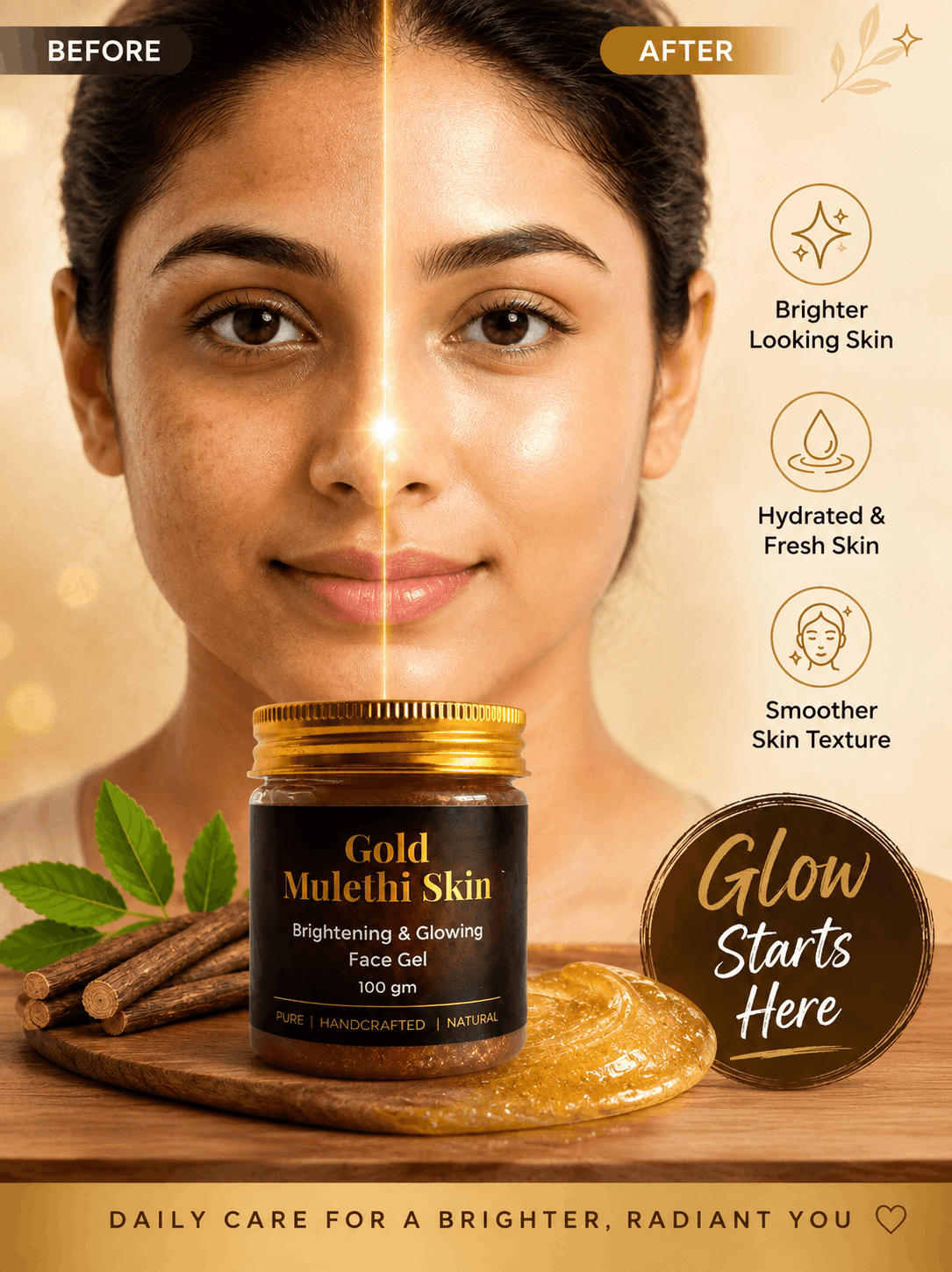 Gold Mulethi Skin 