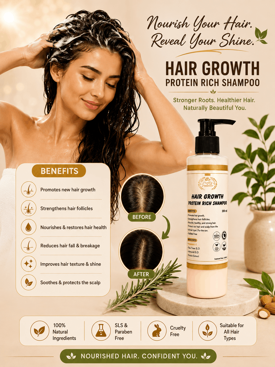 Hair Growth Protein Rich Shampoo