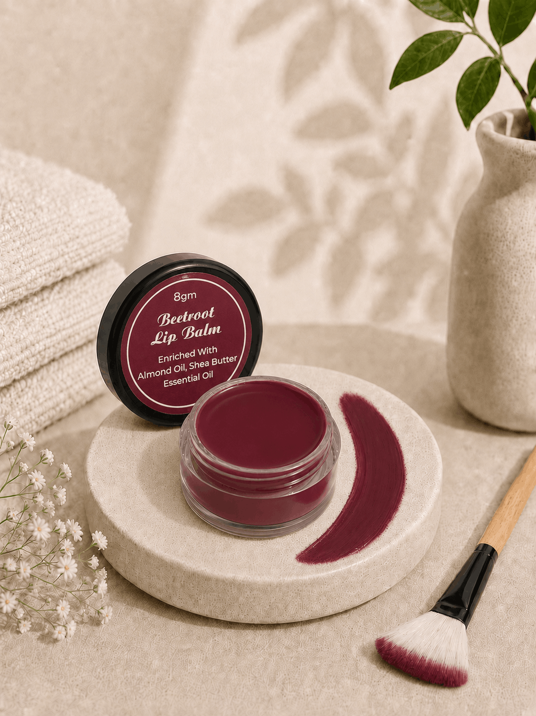 Beetroot Lip Balm