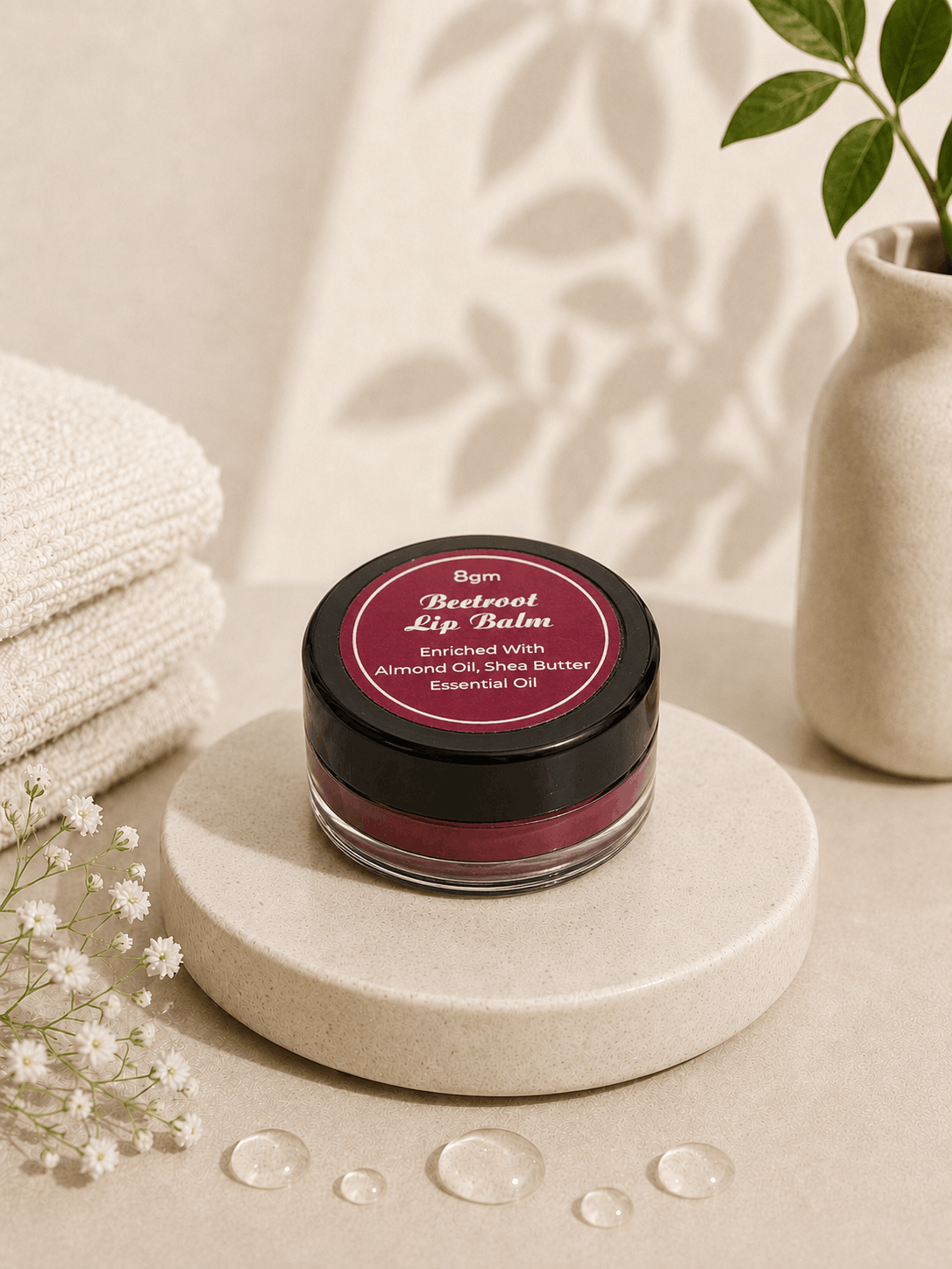 Beetroot Lip Balm