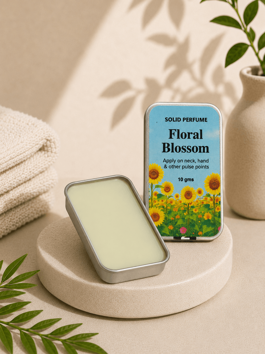 Floral Blossom Solid Perfume