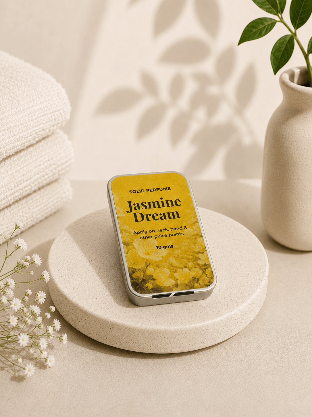 Jasmine Dream Solid Perfume