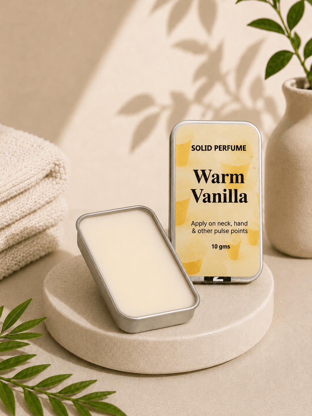 Warm Vanilla Solid Perfume