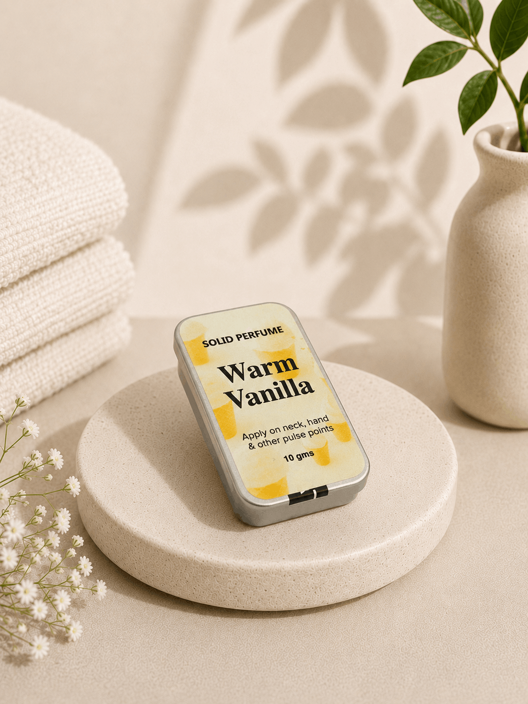 Warm Vanilla Solid Perfume