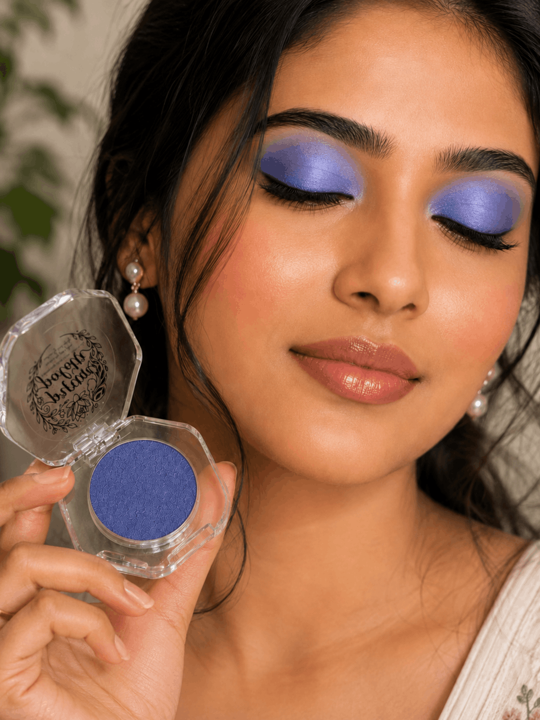 Pressed Shimmer Eye Shadow - Lavender Shimmer 