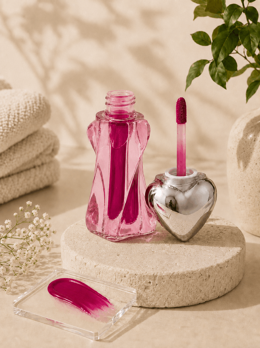 Water Tint For Lip & Cheeks -  Bubble Blush (Pink)