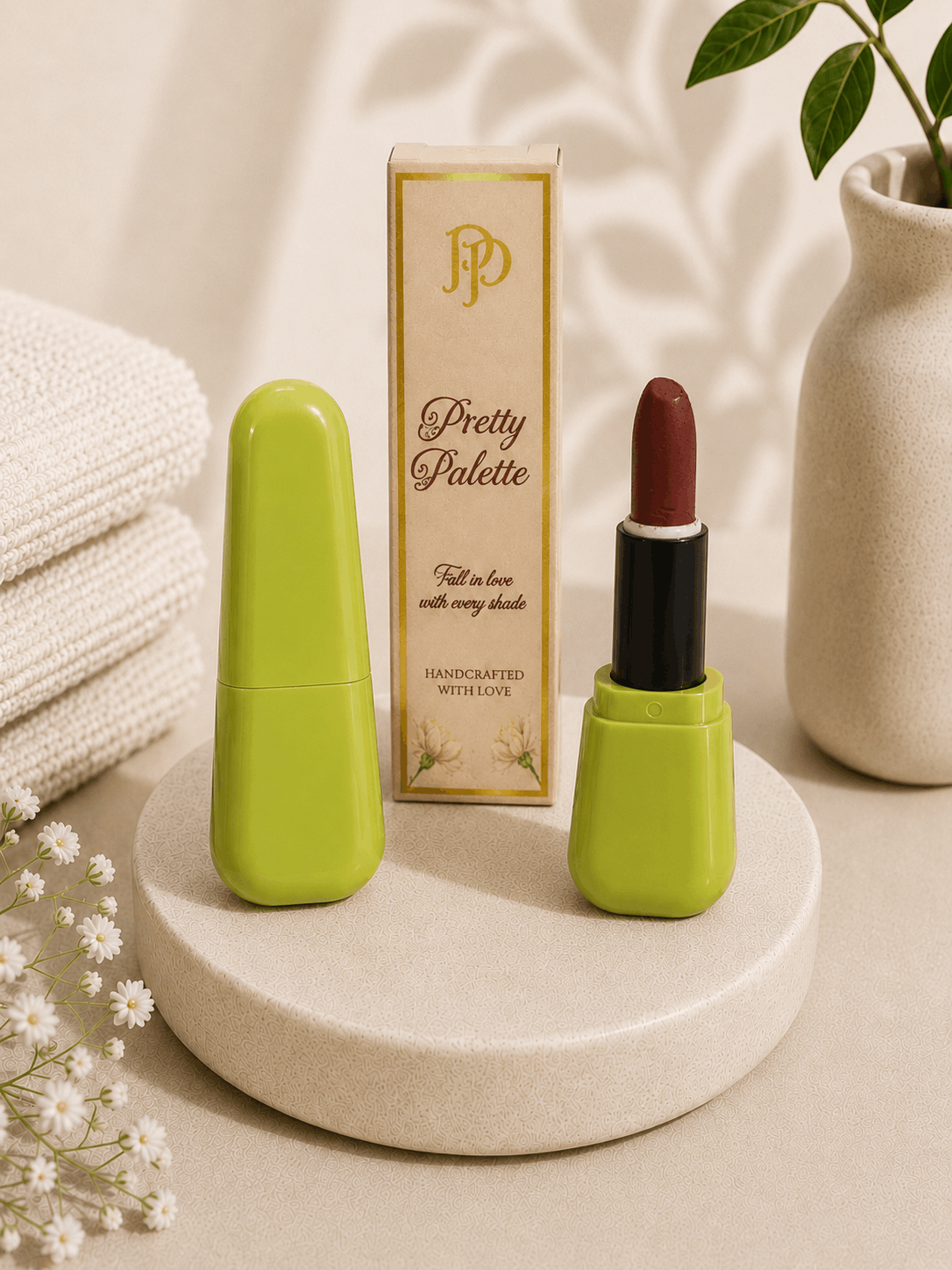 Hot Pink Lipstick