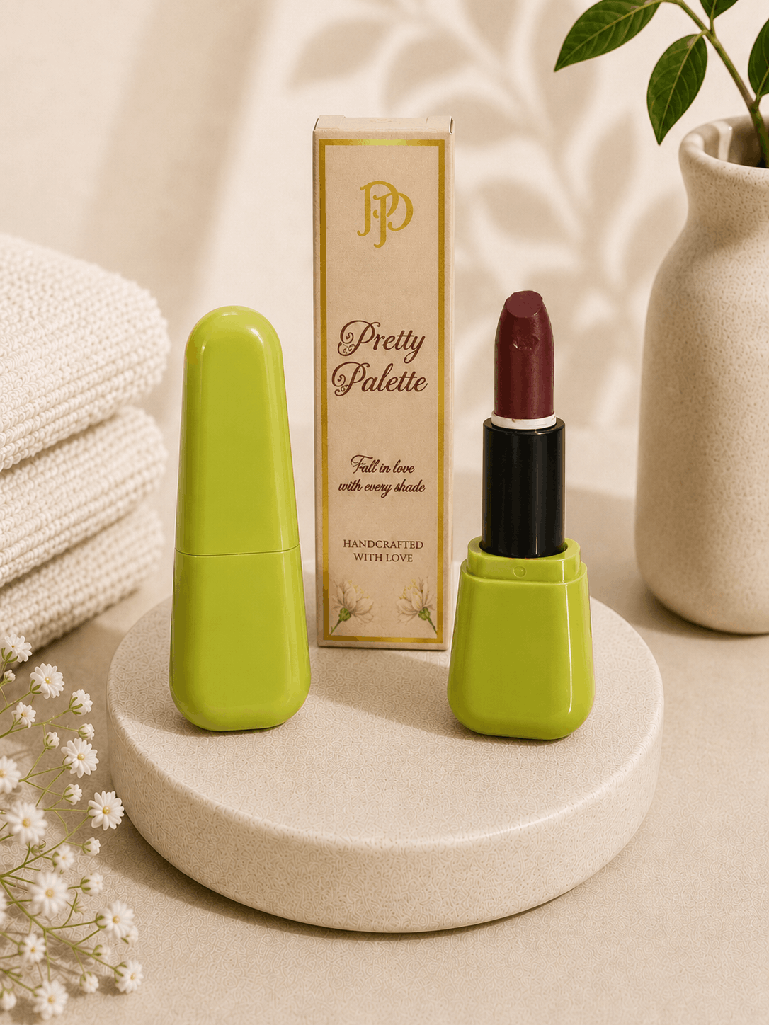Rich Red Lipstick