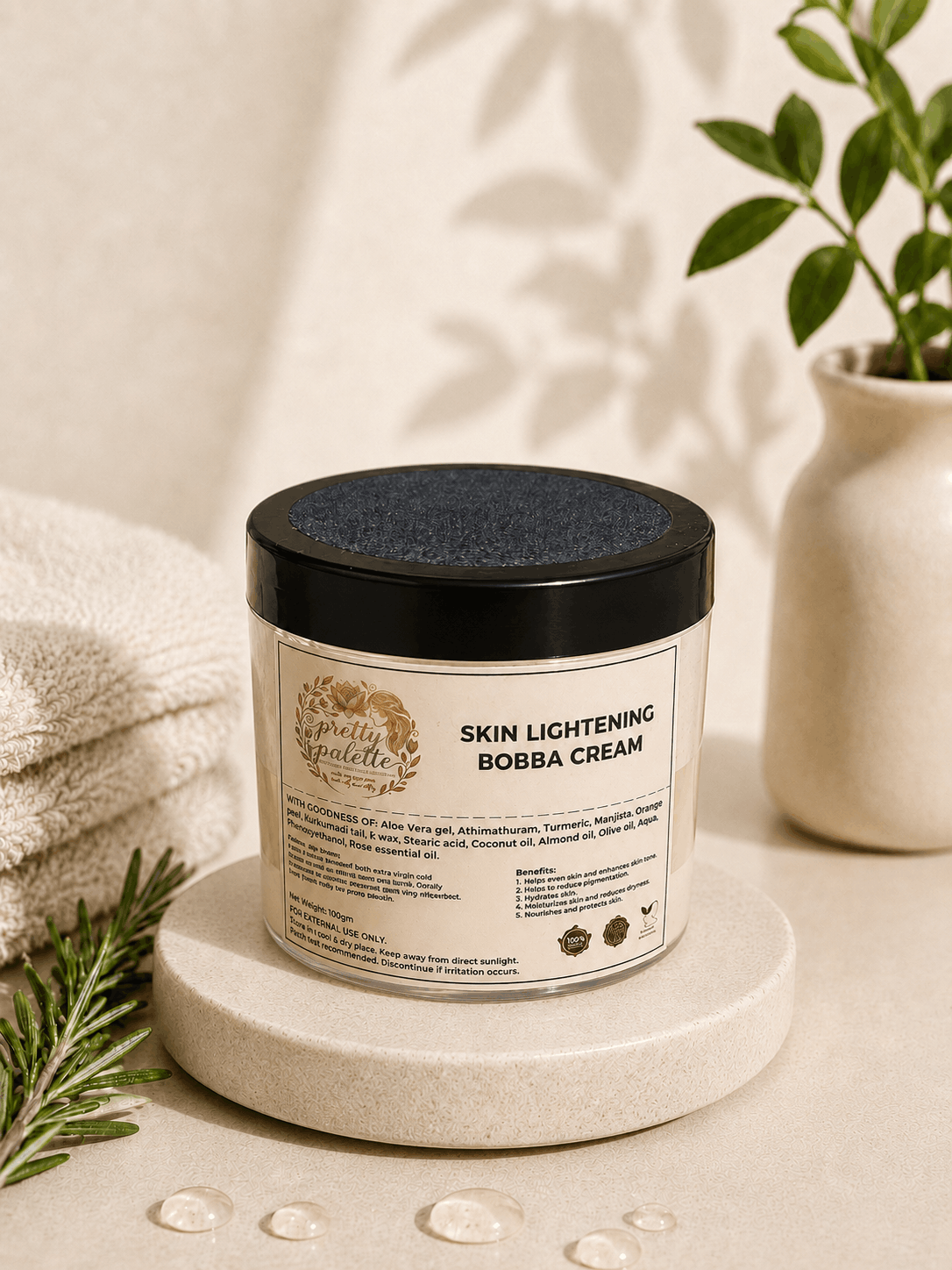 Skin Lighting Bobba Cream